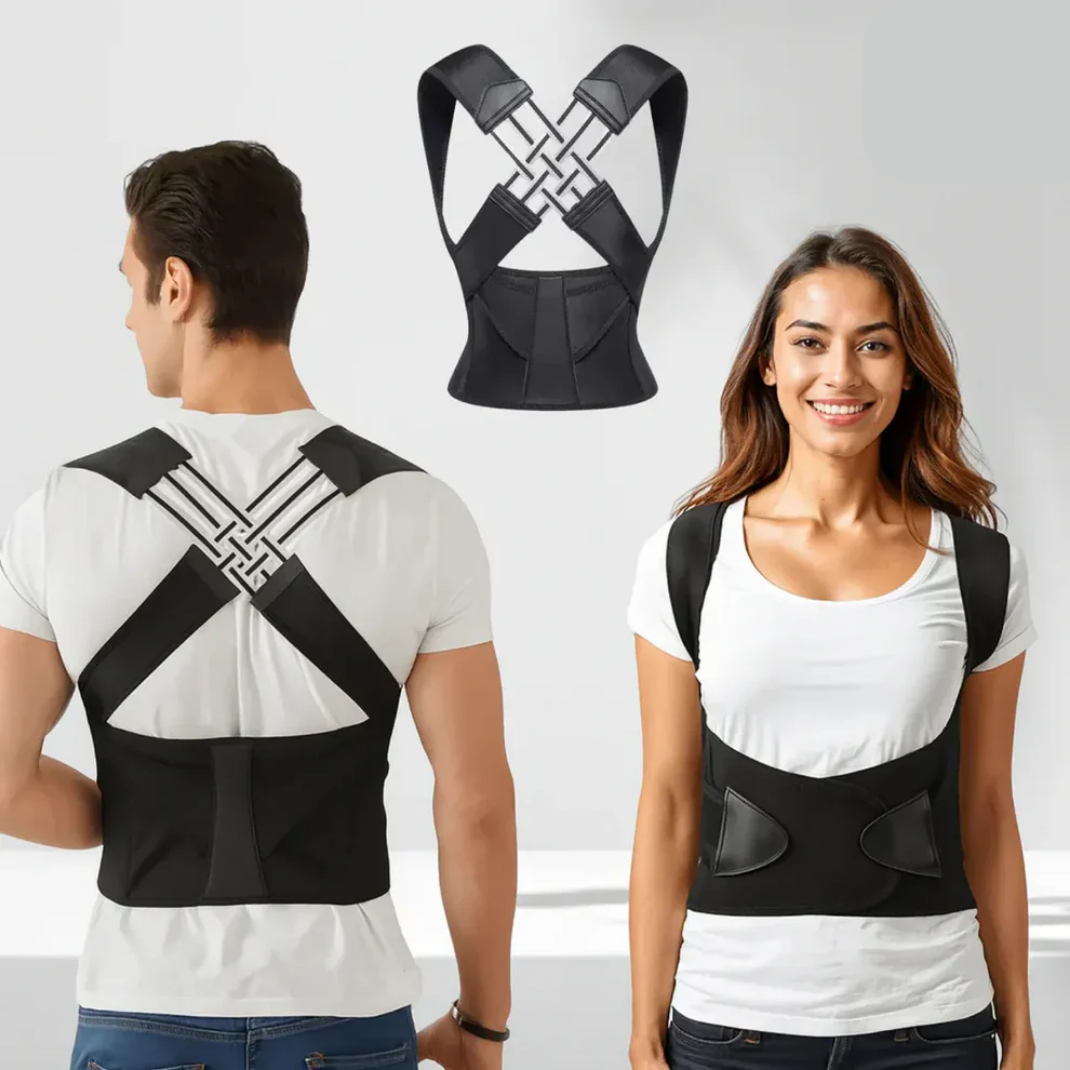 CORRECTOR DE POSTURA MOLDEADOR NEGRO S/M/L/XL/2XL/3XL