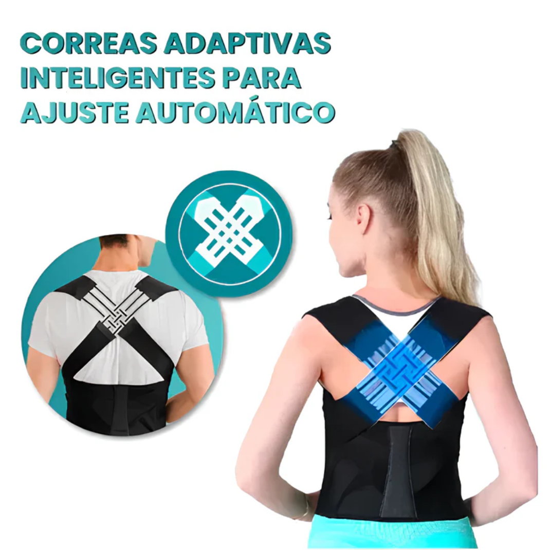 CORRECTOR DE POSTURA MOLDEADOR NEGRO S/M/L/XL/2XL/3XL