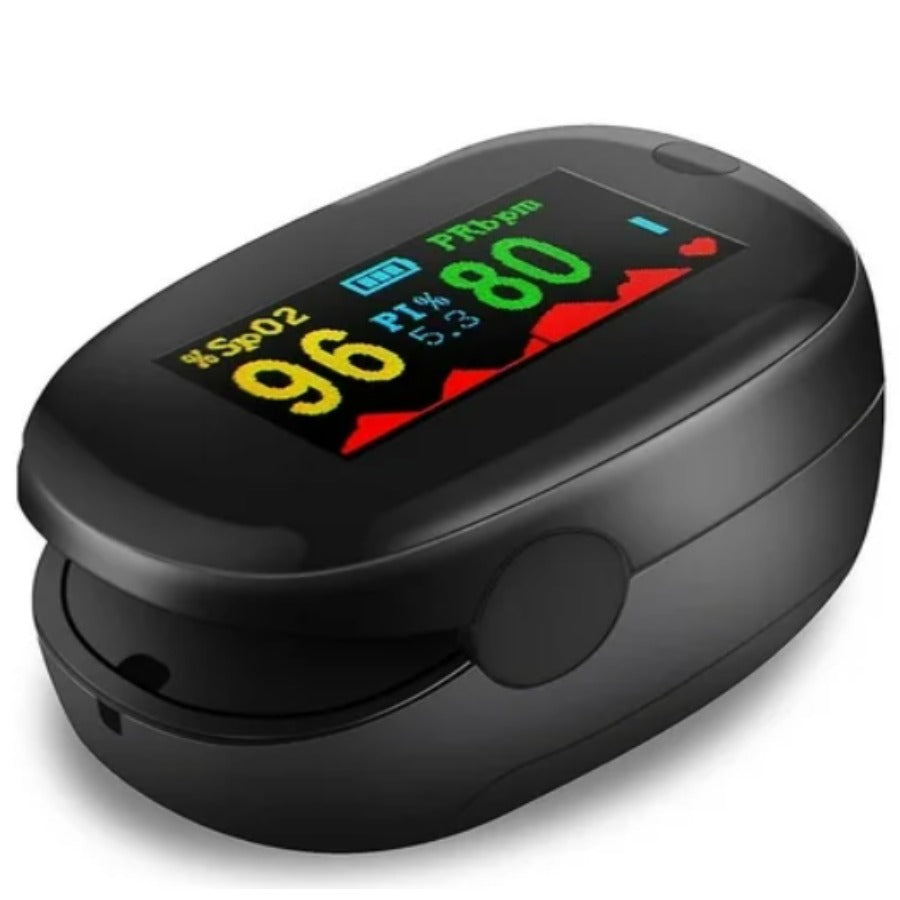 Oxímetro para tomar el pulso a través del dedo